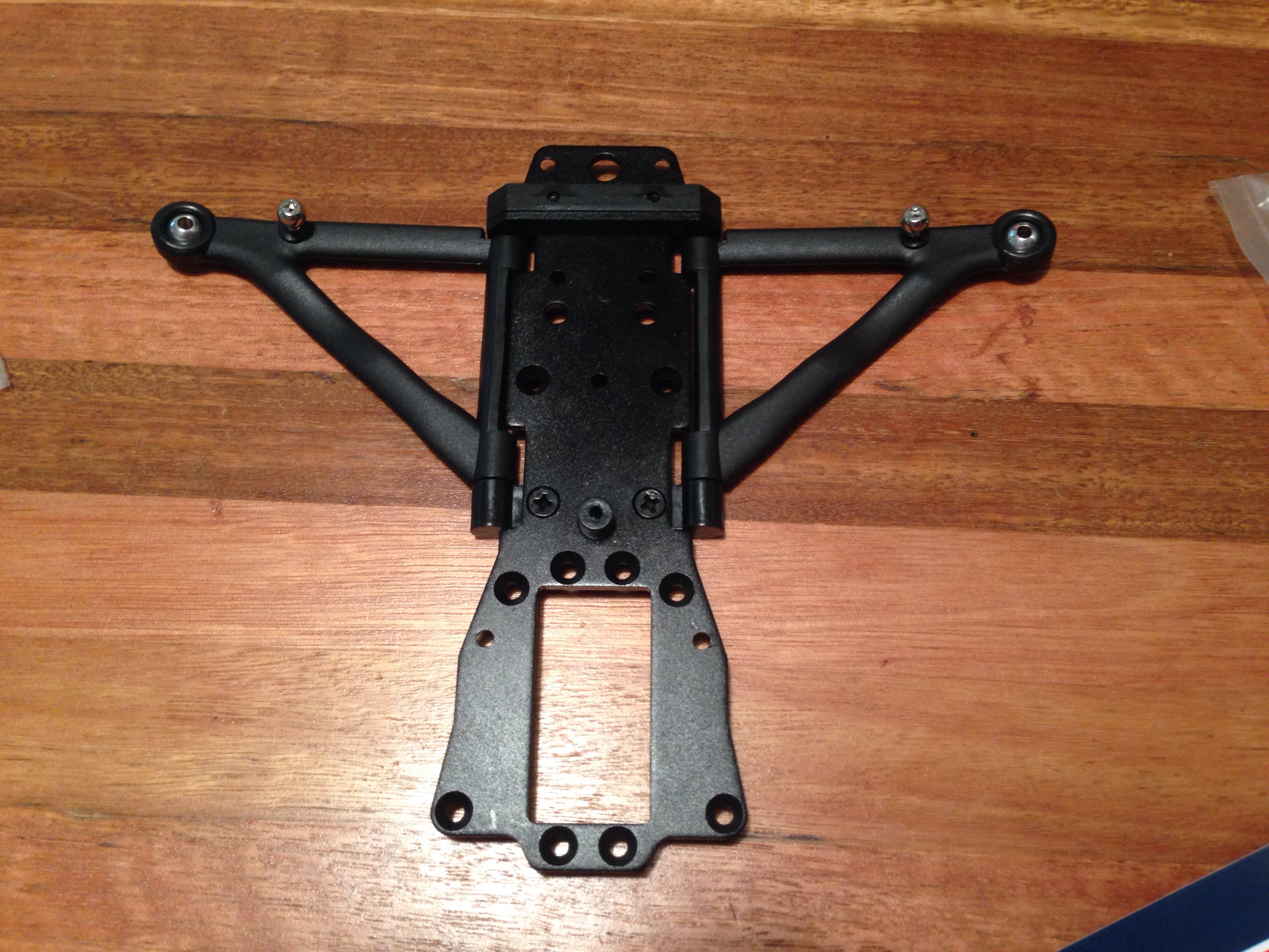 Mounting the Front Wishbones